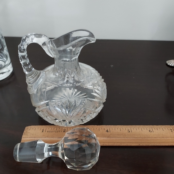 Antique cut glass cruet - Picture 6 of 13